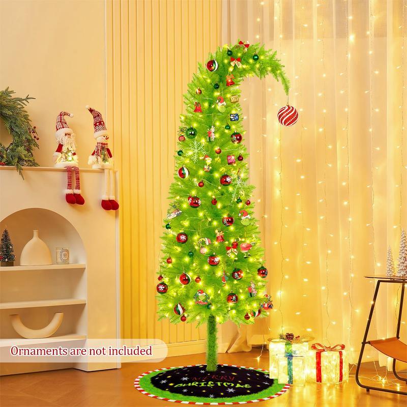 MerryTwist™ Flocked Christmas Tree